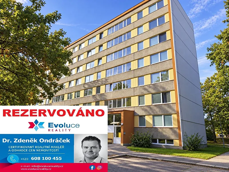 Prodej bytu 2+kk se dvěma lodžiemi v Pardubicích